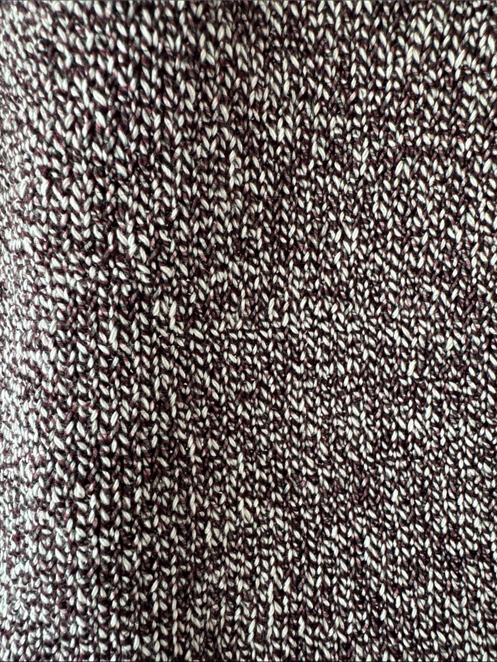 Massimo Dutti Marled Charcoal and White Scoop Neck Sweater - Picture 5 of 5
